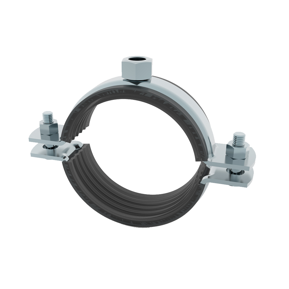 Std. Pipe Clamp with Rubber Profile