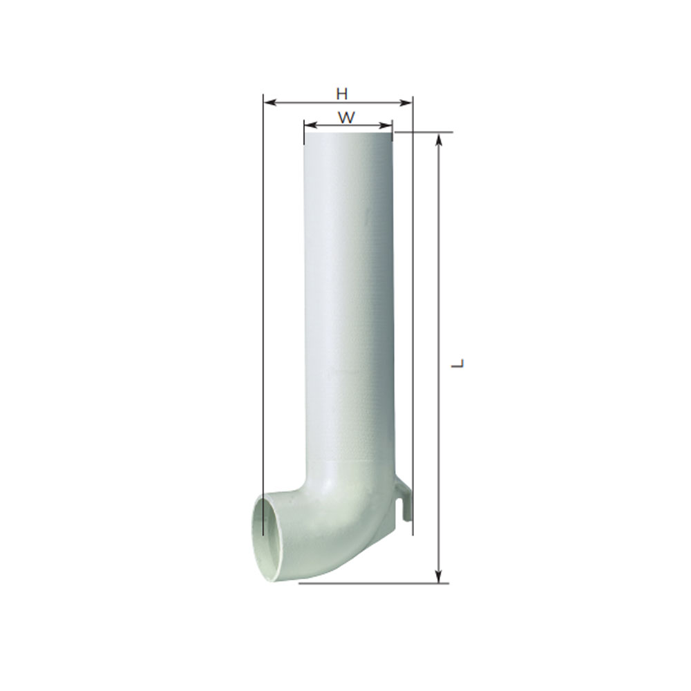 CIRCULAR PIPES WITH SUPPORT LUGS I Elbow