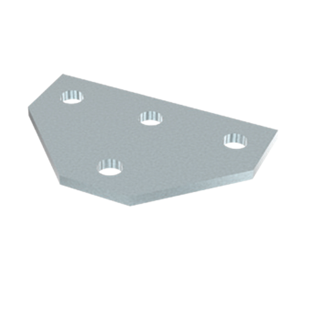 IFBLFD4A135 4- Hole Tee Gusset Plate