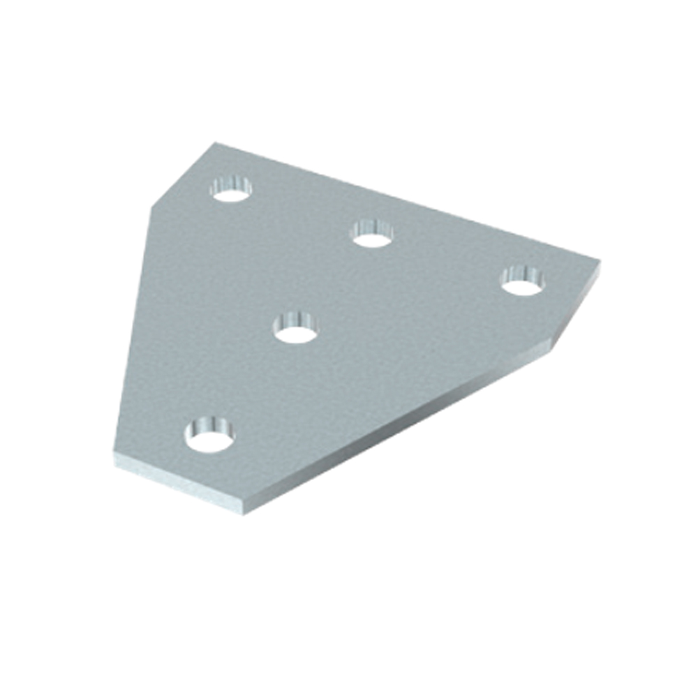 IFBLFD5A135 5- Hole Tee Gusset Plate