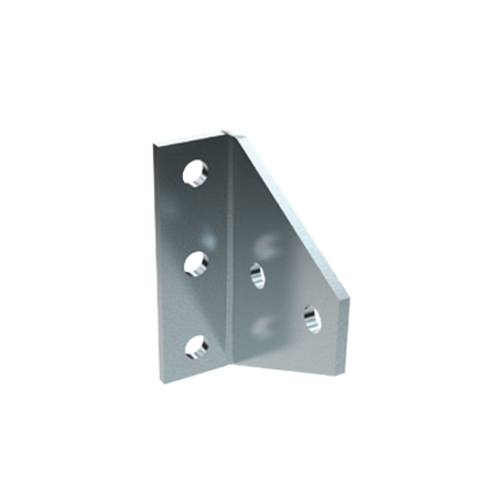 IFBL90D5A47 5- Hole Gusseted Shelf Angle