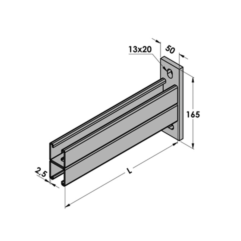 Double Profile Bracket – Inka